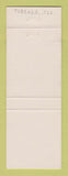 Matchbook Cover - Clarence Snyder Precinct 2 Committeman Election