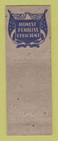 Matchbook Cover - Grady Head for Sheriff Election  WORN