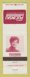Matchbook Cover - Aurelia Pucinski Secretary of State Election