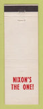 Matchbook Cover - Richard Nixon for Prsident