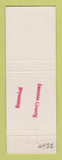 Matchbook Cover - Carl Galt County Treasurer Election Laramie WY