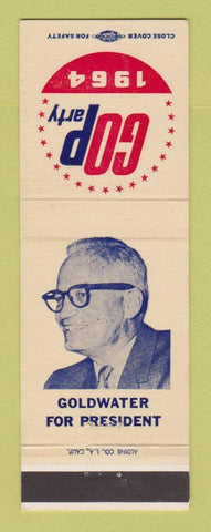 Matchbook Cover - Barry Goldwater for President 1964