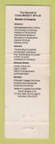 Matchbook Cover - Chalmers P Wylie Congress Election Columbus OH