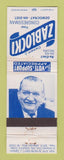 Matchbook Cover - Clement Zablocki Congress Election WI Wisconsin
