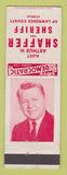 Matchbook Cover - Arthur Shaffer Sheriff Election Lawrence County PA?