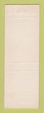 Matchbook Cover - Carl Goetz State Representative Election