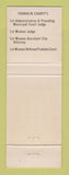 Matchbook Cover - Judge Georgena Howell Election Columbus OH