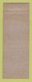 Matchbook Cover - Briant Teats for Legislature Election WEAR