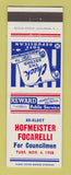 Matchbook Cover - Hofmeister Focarelli Councilman Election 1958