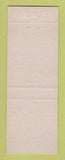 Matchbook Cover - Benjamin Thomas Justice Peace Election Shenango Township PA