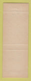 Matchbook Cover - Arthur McGonigle for Governor PA Pennsylvania