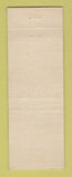 Matchbook Cover - Merle Hildebrand County Chairman Election PEACH WEAR