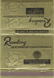 Matchbook Cover - Reading Building  and  Loan Co Cincinnati OH 40 Strike