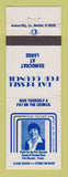 Matchbook Cover - Pat Hessel Council Election