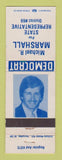 Matchbook Cover - Michael Marshall State Representative Election