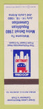 Matchbook Cover - Metro Detroit 1980 Republican Convention 1980 Joe Louis Arena