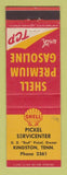 Matchbook Cover - Shell oil gas Pickel Kingston TN