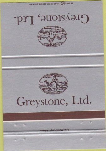Matchbook Cover - Greystone Ltd Clothing Store 40 Strike