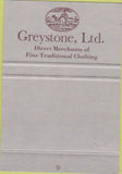 Matchbook Cover - Greystone Ltd Clothing Store 40 Strike