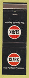 Matchbook Cover - Clark oil gas WEAR
