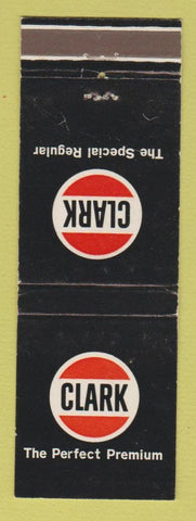Matchbook Cover - Clark oil gas WEAR