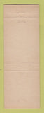 Matchbook Cover - Liesch's Mobil oil gas Wittenberg WI