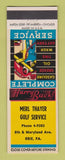 Matchbook Cover - Merl Thayer Gulf oil gas Erie PA