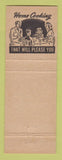 Matchbook Cover - Marlow's Restaurant Italian Jefferson GA