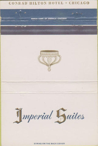 Matchbook Cover - Imperial Suites no town 40 Strike