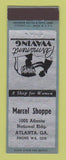 Matchbook Cover - Marcel Hair Salon Atlanta GA ADVANCE