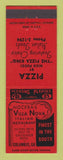 Matchbook Cover - Nocera's Villa Nova Pizza Columbus GA