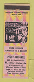 Matchbook Cover - Peggy Ann Grill Dalton GA