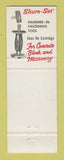 Matchbook Cover - Ramset Duo Jobmaster Richmond Supply Augusta GA