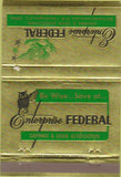 Matchbook Cover - Enterprise Federal Savings Washington DC 40 Strike