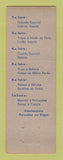 Matchbook Cover - Restaurante Regio Sobrado Brazil