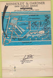 Matchbook Cover - Reinholdt  and  Gardner Investment Brokers 40 Strike