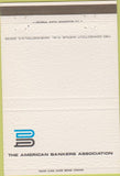 Matchbook Cover - American Banker's Assn Washington DC 40 Strike