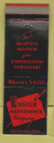 Matchbook Cover - Ensign Maintenance