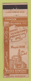 Matchbook Cover - Vogue Bowling Detroit MI