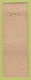 Matchbook Cover - Wheelers Restaurant Standish MI