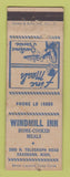 Matchbook Cover - Windmill Inn Dearborn MI WEAR