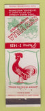 Matchbook Cover - New Villa Restaurant LA Crosse WI