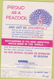 Matchbook Cover - Universal Match Bill McIntosh Los Angeles CA 40 Strike