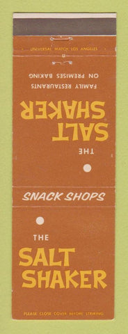 Matchbook Cover - Salt Shaker Family Restaurants Pasadena CA