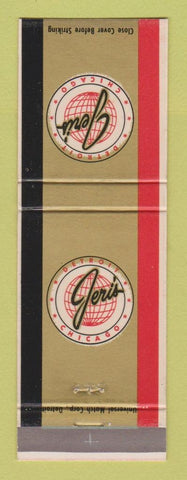 Matchbook Cover - Jeri's Detroit MI Chicago IL restaurant System
