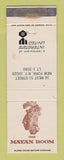 Matchbook Cover - Mayan Room New York City Interstate United WEAR