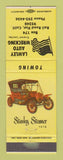 Matchbook Cover - Lawley Auto Wrecking Rail Road Flat CA