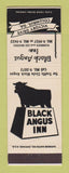 Matchbook Cover - Black Angus Inn Columbus GA