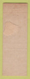 Matchbook Cover - Fray MARcos de Niza Hotel Sonora Mexico Nogales WEAR