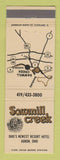 Matchbook Cover - Sawmill Creek Resort Hotel Huron OH